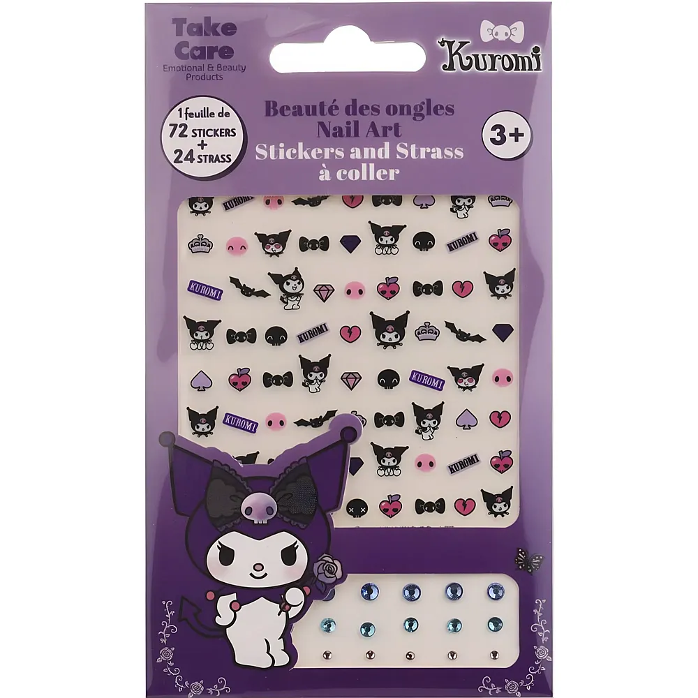 meinspielzeug - Sombo Kuromi Nagelsticker Display
