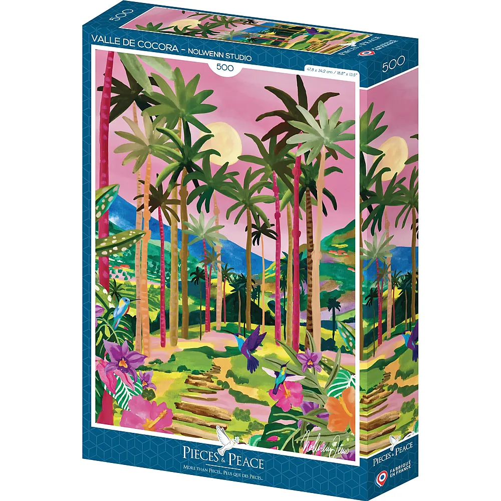 Pieces & Peace Puzzle Cocora-Tal - 500 Teile