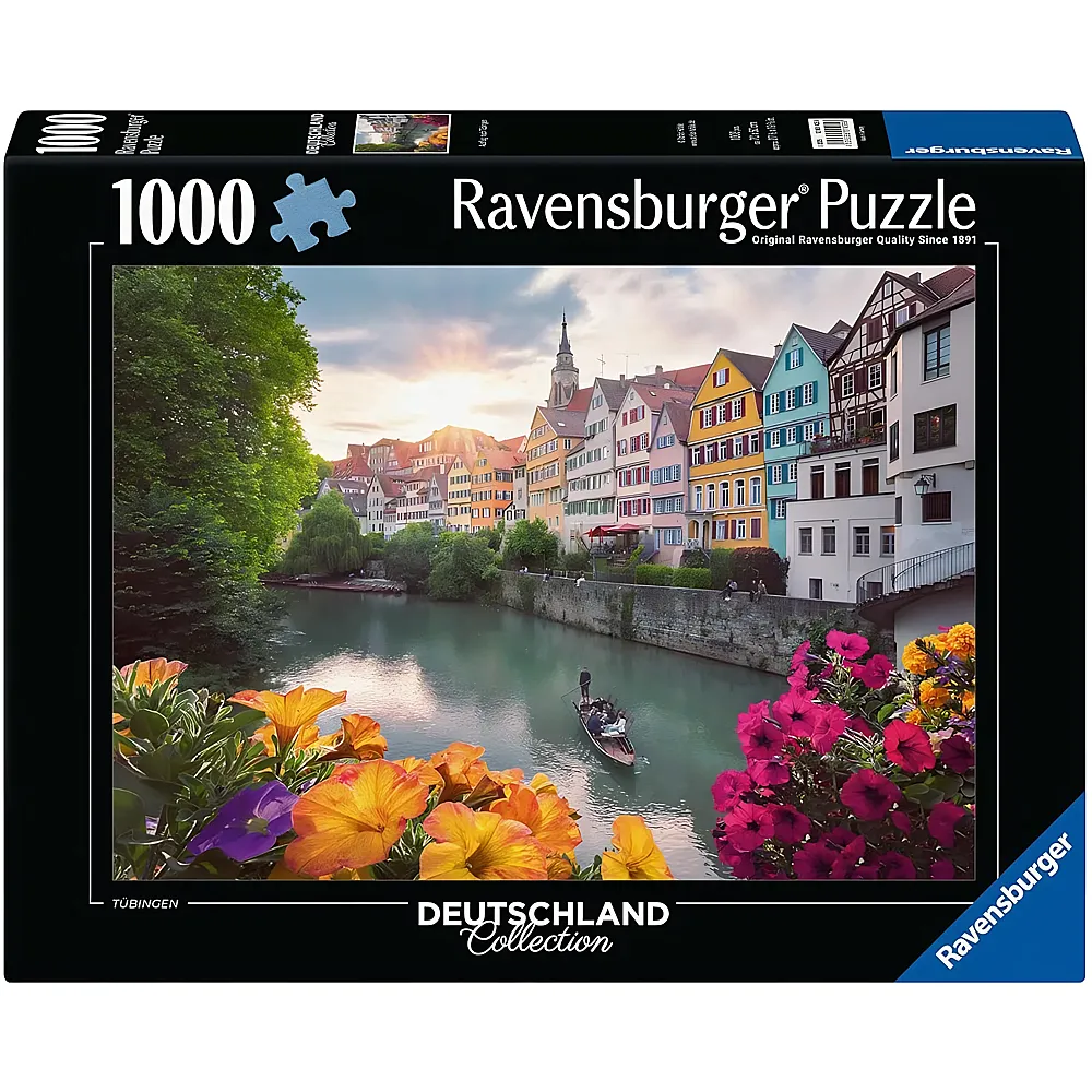 Ravensburger Puzzle Deutschland Collection Ausflug nach T�bingen, Deutschland - 1000 Teile