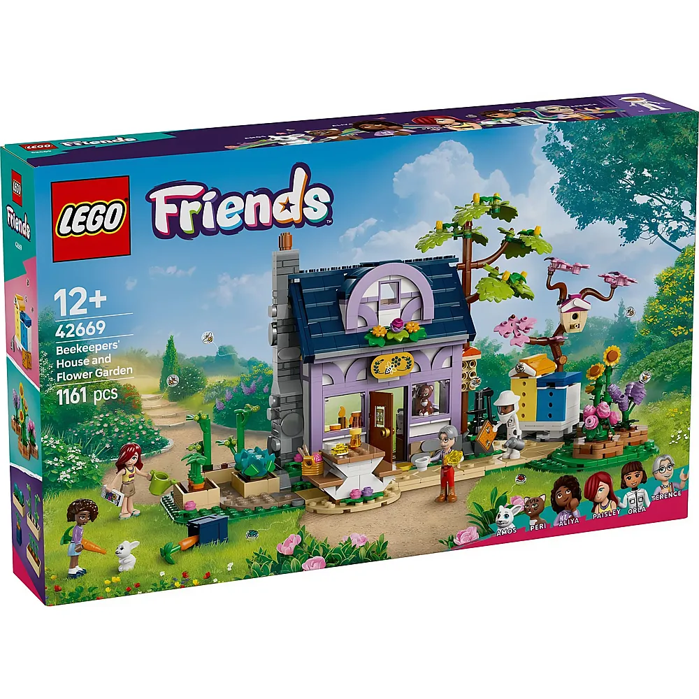 LEGO Friends Haus und Blumengarten der Imker 42669