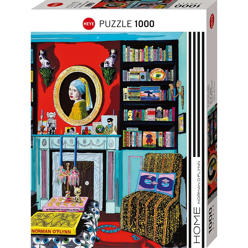Heye Puzzle Room With Vermeer - 1000 Teile