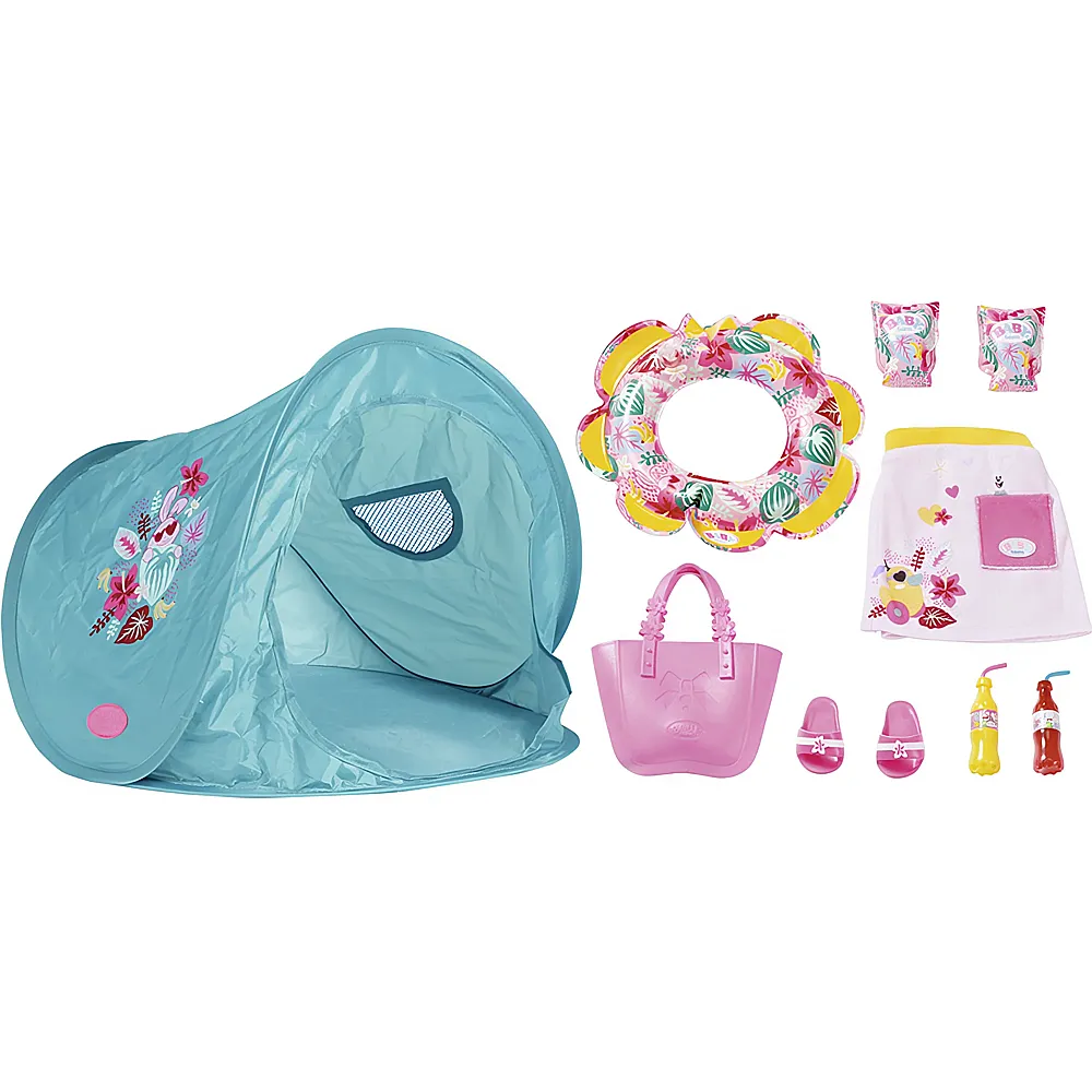 Zapf Creation Baby Born Holiday Strandset