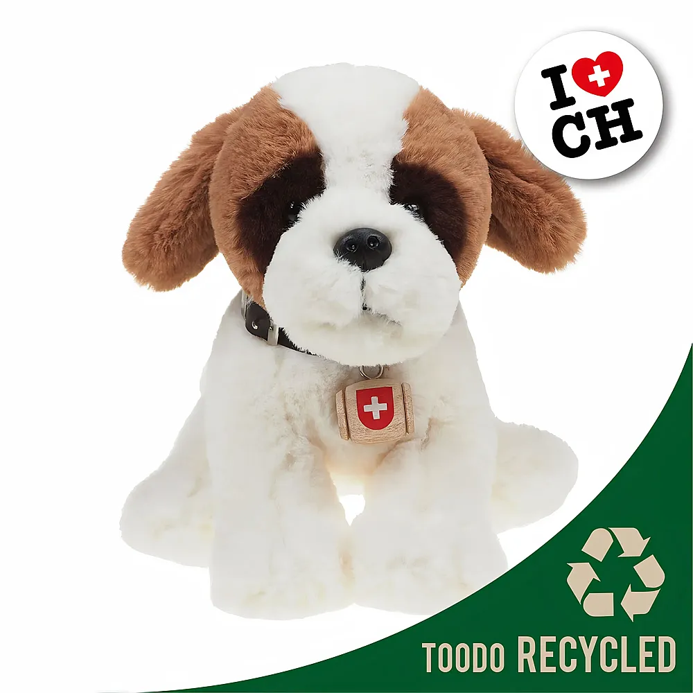 Idis Swiss Line Bernhardiner m. Fass 20cm recycelt