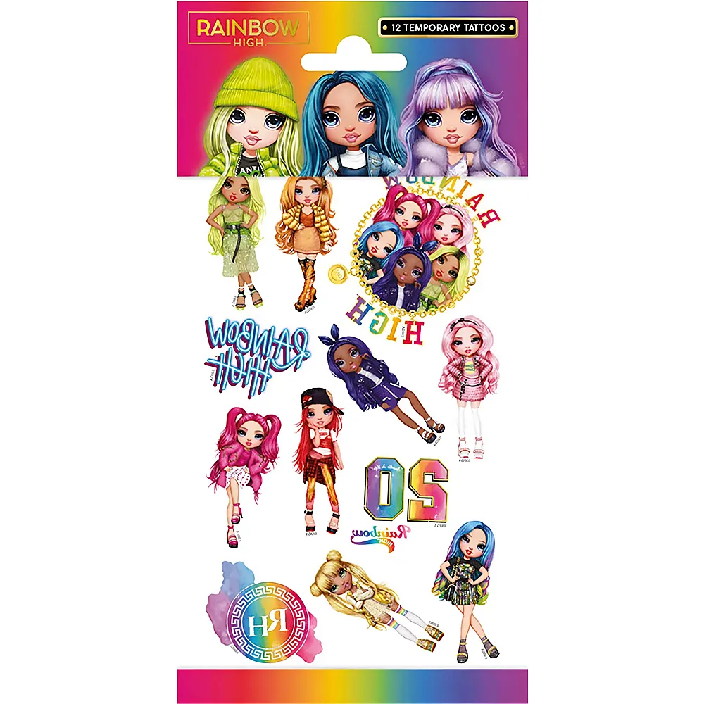 Totum Rainbow High Tattoos