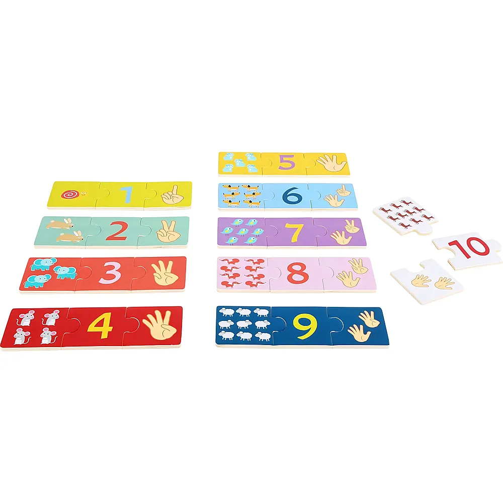 small foot Lernpuzzle Z�hlen