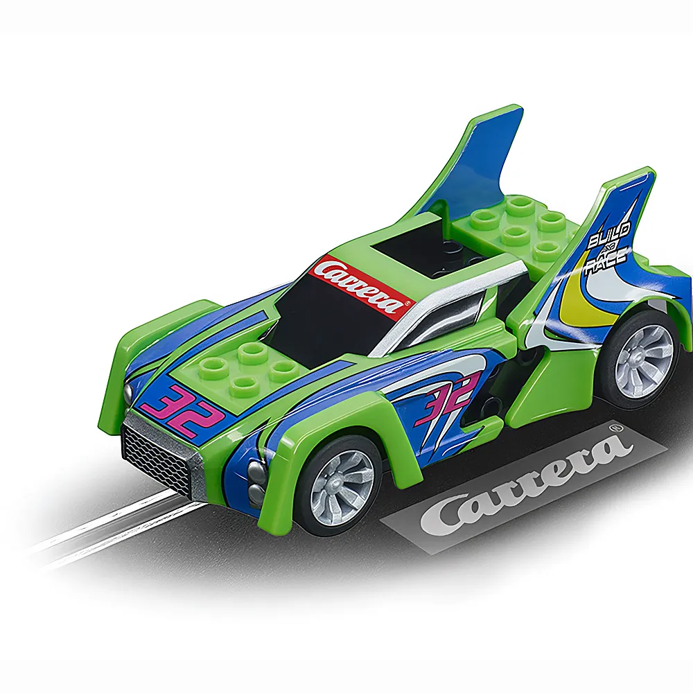 Carrera Go Build 'n Race Race Car Green | Rennbahn Fahrzeuge