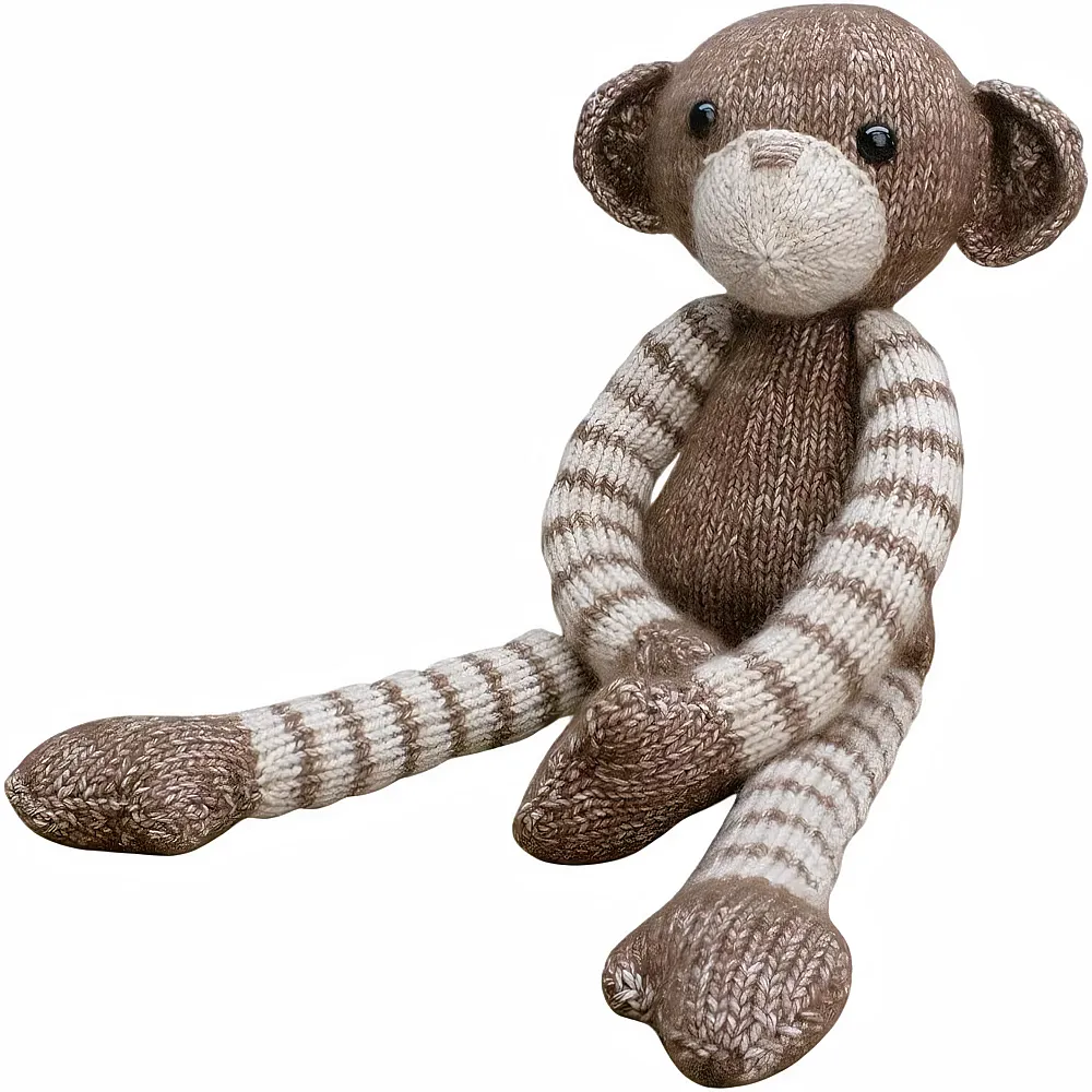 Hardicraft Strickset Affe Malinda zum selber Machen - 37 cm - Bastelsets
