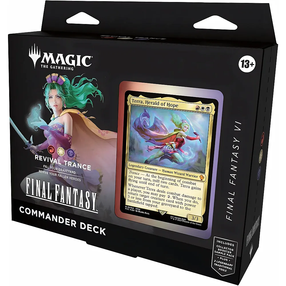 Magic The Gathering Final Fantasy Commander-Deck - Revival-Trance EN