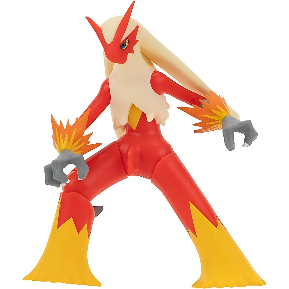 Jazwares Pok�mon Kampf-Feature-Figur Blaziken - 11,5 cm