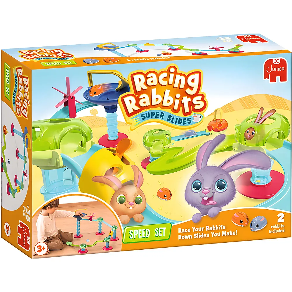 Jumbo Spiele Kit de d�marrage Racing Rabbits