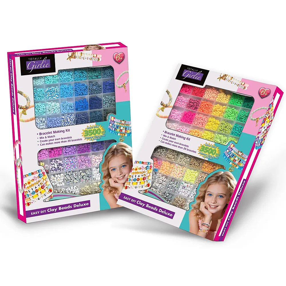 Totally Girlie Clay Beads Deluxe