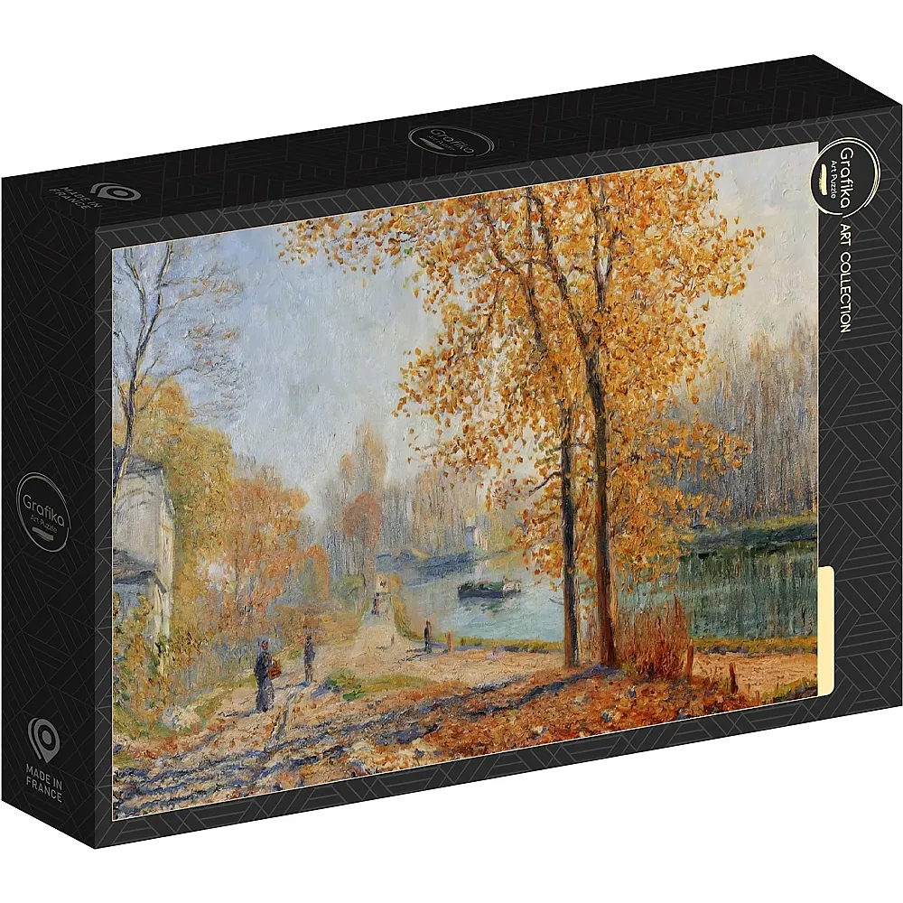 Grafika Puzzle Art Collection Francis Picabia Ufer der Loing, Morgendliche Herbs - 1000 Teile