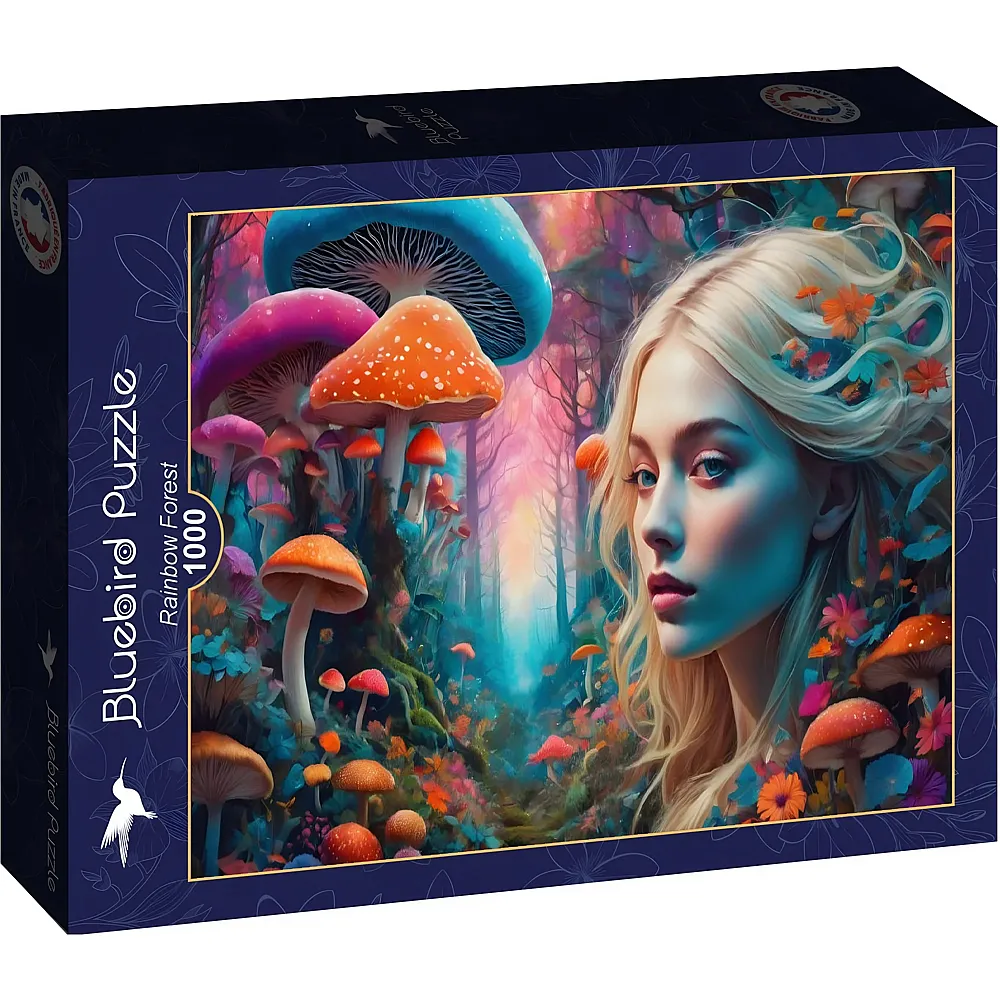 Bluebird Puzzle Regenbogenwald - 1000 Teile