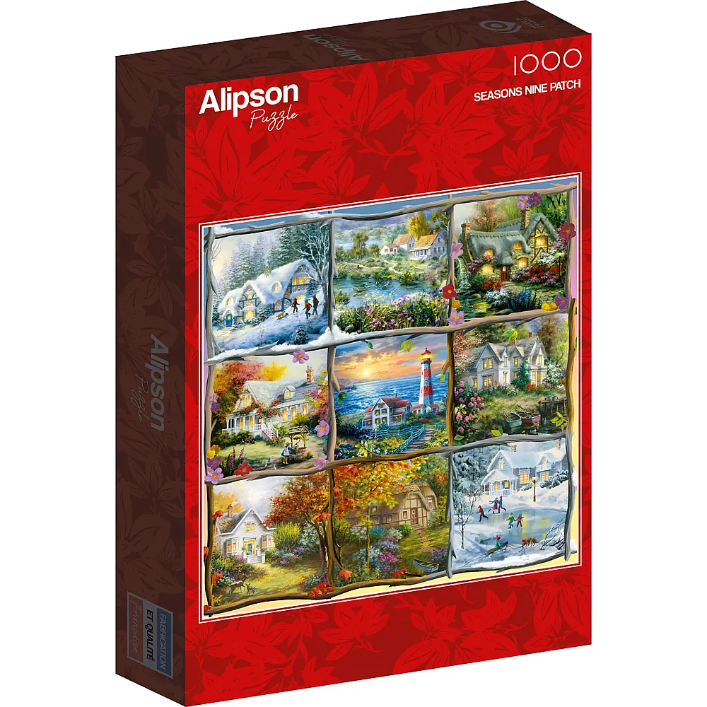 Alipson Puzzle Seasons Nine Patch - 1000 Teile