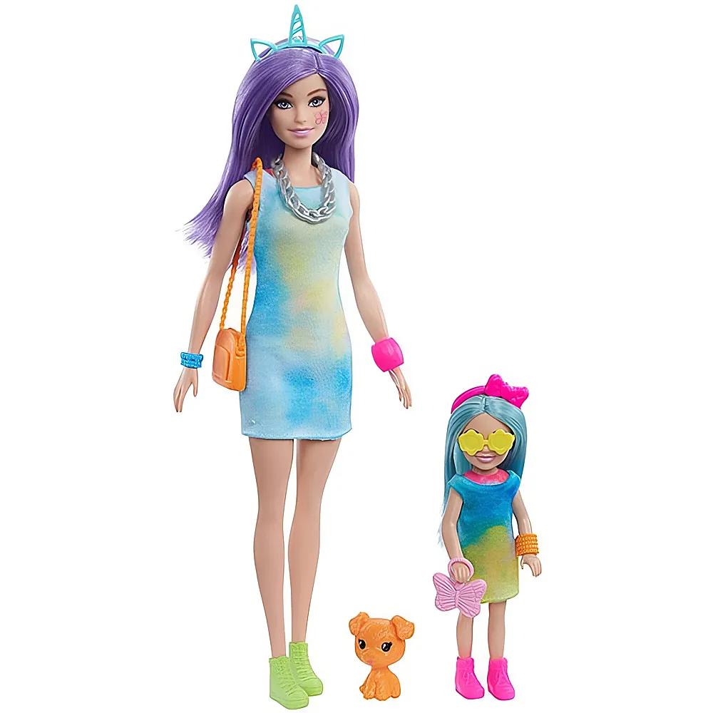 Barbie Color Reveal Neon Batik Mode Kit