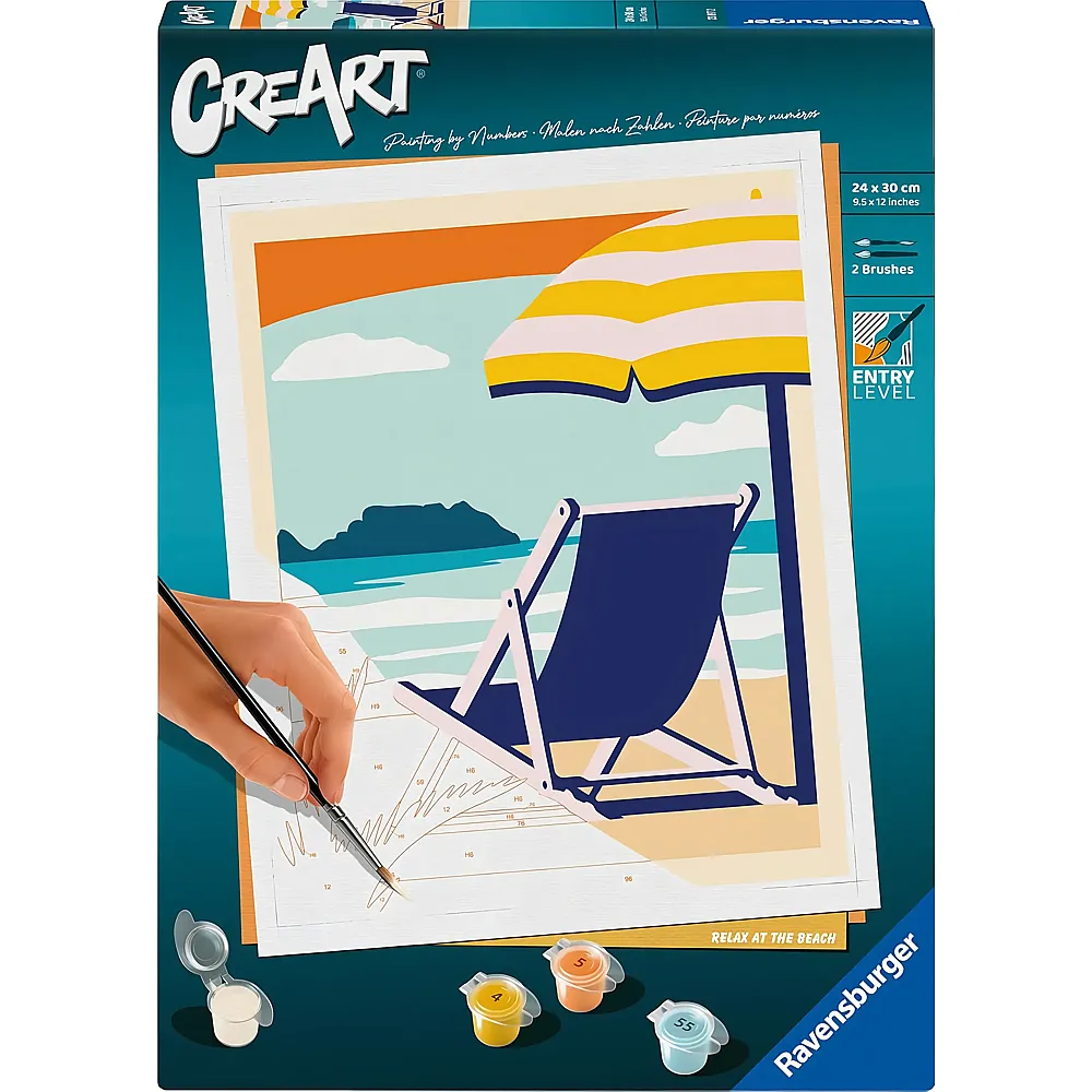 Ravensburger CreArt Relax at the Beach