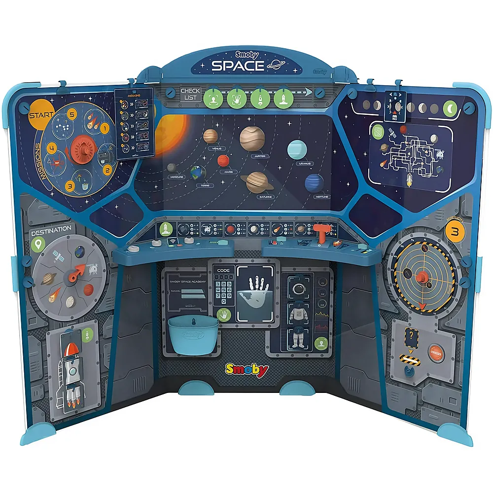 Smoby Space Center mit Zubeh�r 68Teile