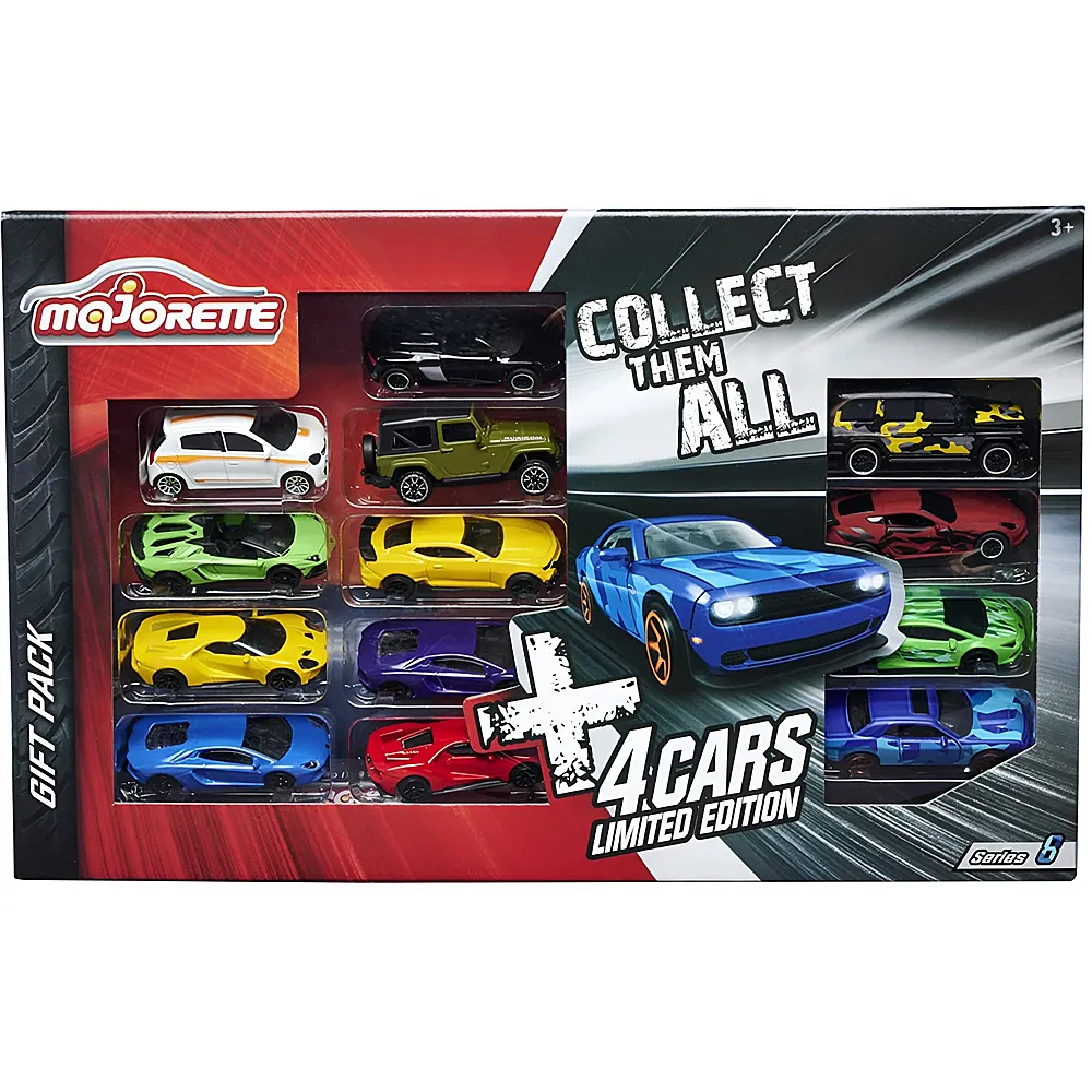 Majorette Geschenkset Limited Edition 8 - 13 Teile