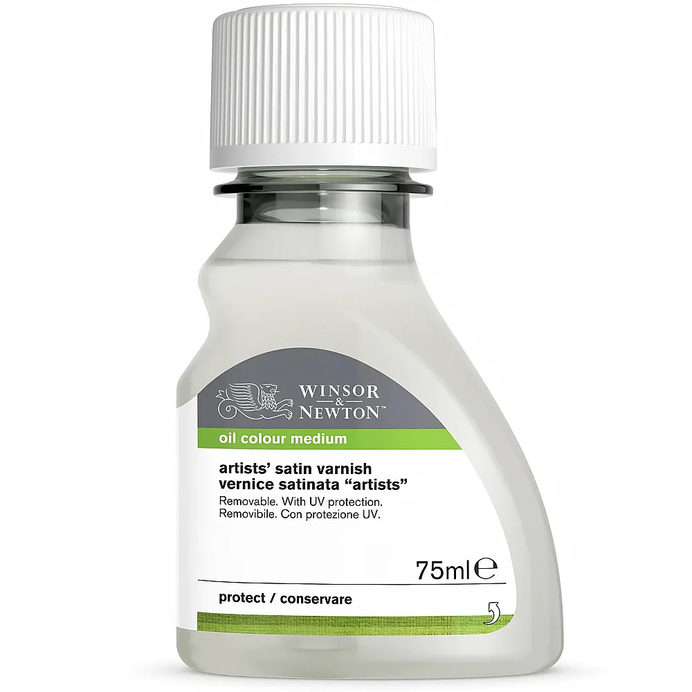 Winsor & Newton W&n lmalmittel Knstler Satinfirnis 75ml Flasche - Marques