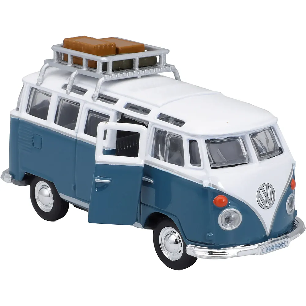 Maisto Die-Cast VW Samba Bus Blau