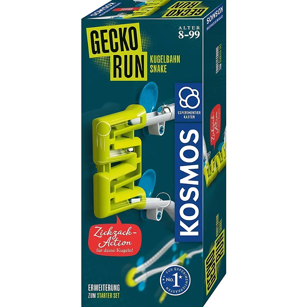 Kosmos Gecko Run Kugelbahn Snake Erweiterung