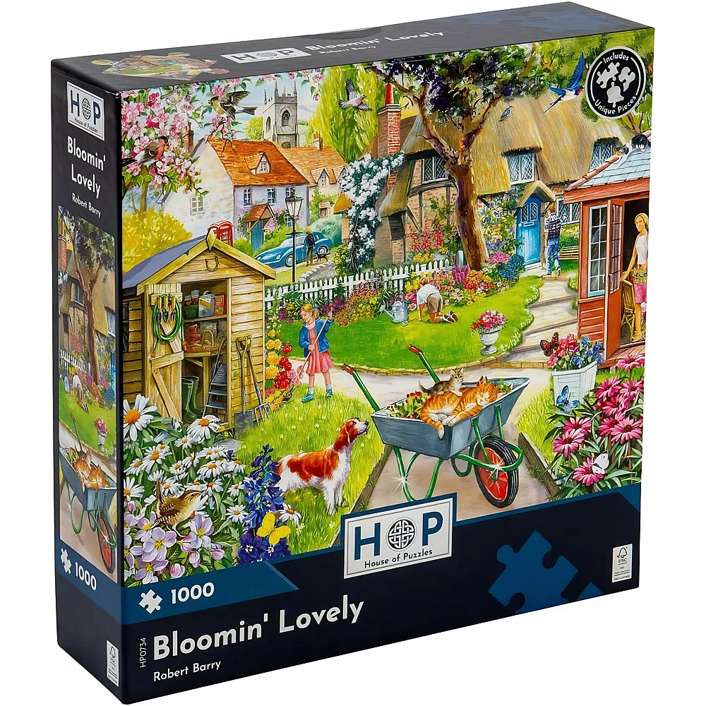 HOP - House of Puzzles Bloomin' Lovely 1000Teile