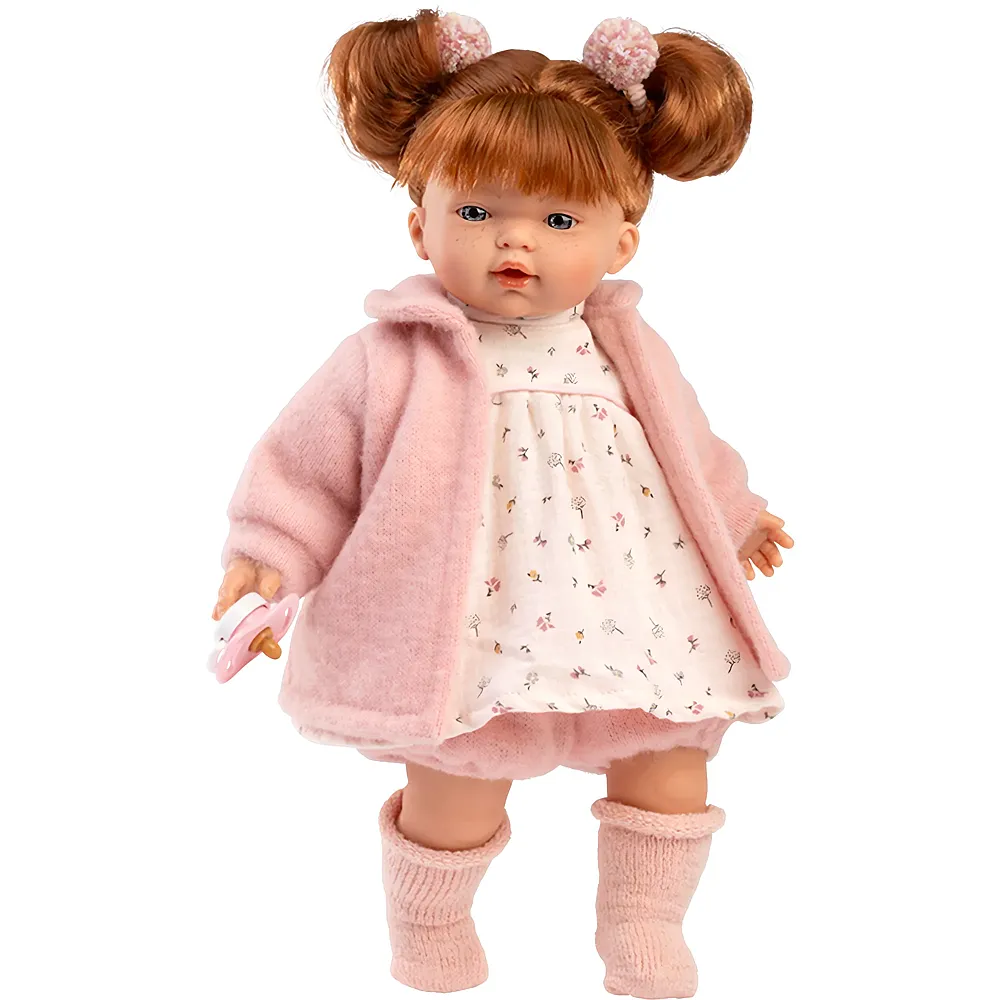 Llorens Babypuppe Lea rothaarig 33cm