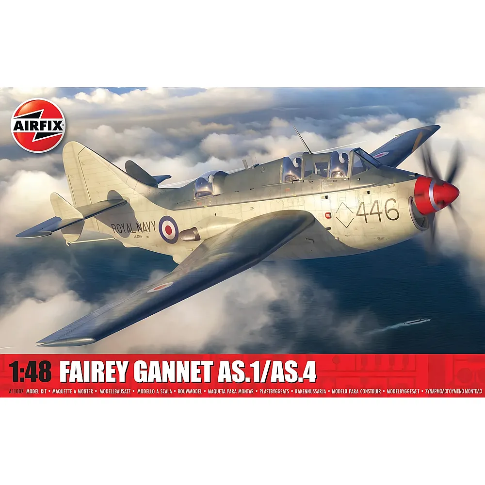 Airfix Fairey Gannet AS.1/AS.4 334Teile