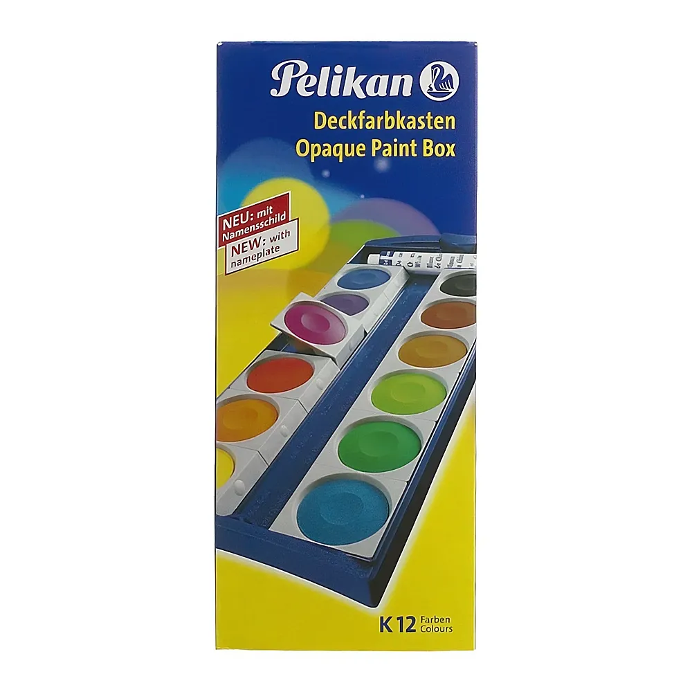 Pelikan Deckfarbkasten K12 | Farbe & Kreide