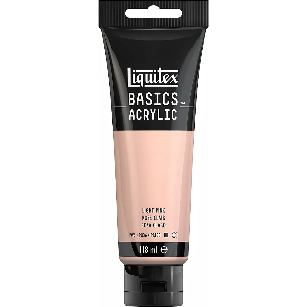 Liquitex Lqx Basics Acrylfarbe 118ml Tube Portraitrosa Hell - Suche