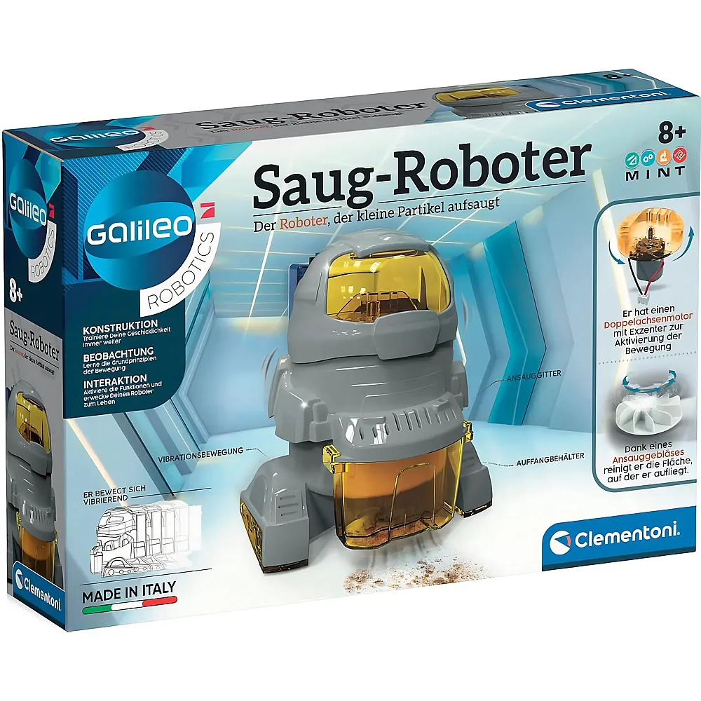 Clementoni Galileo Saug-Roboter