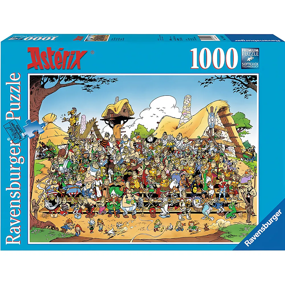 Ravensburger Puzzle Asterix Familienfoto 1000Teile