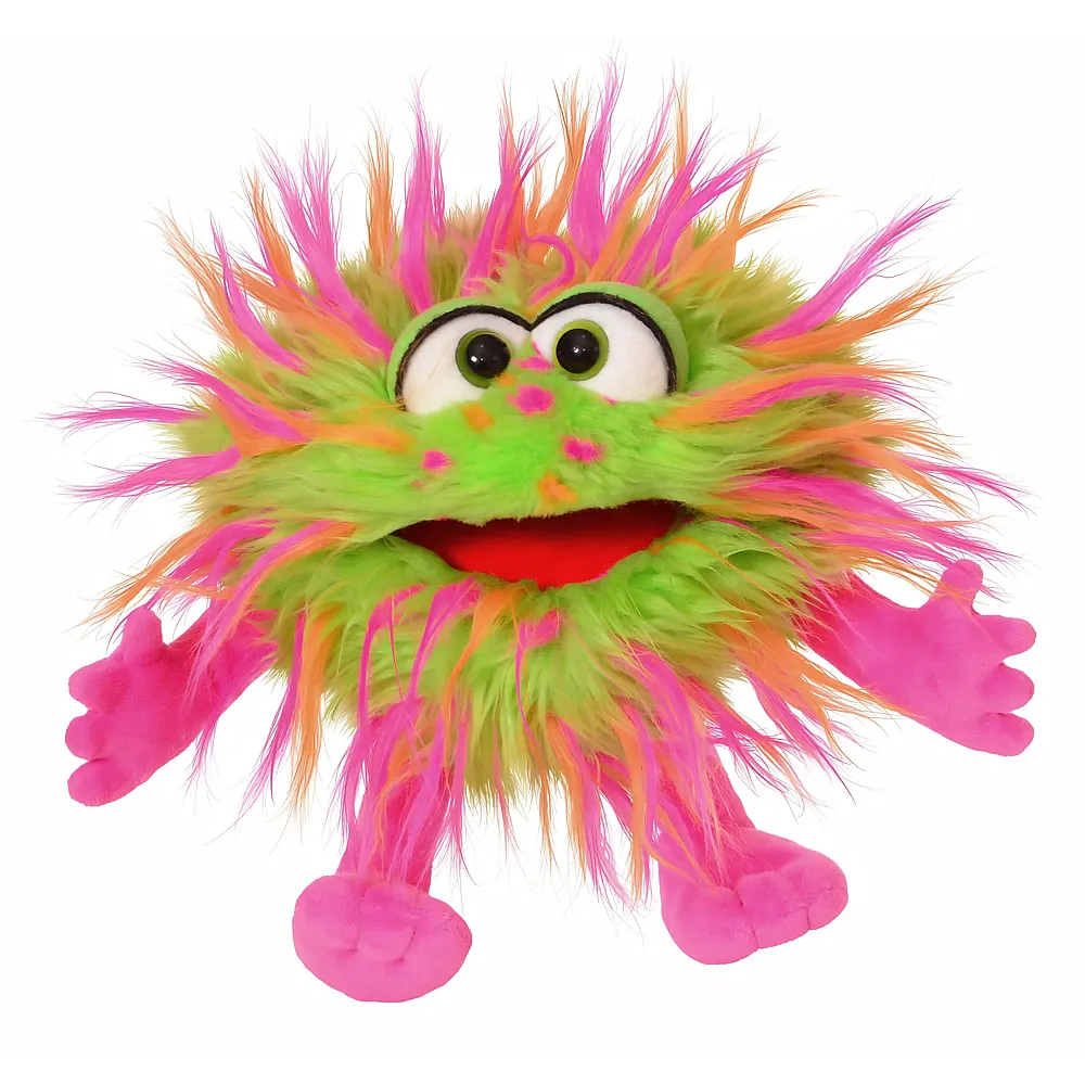 meinspielzeug - Living Puppets Monster to go Handpuppe Knibbels 19cm | Handpuppen
