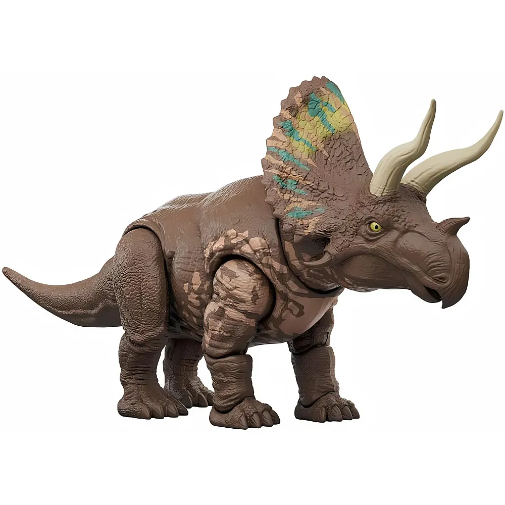 Mattel Jurassic World Gigantic Thrashes Eotriceratops