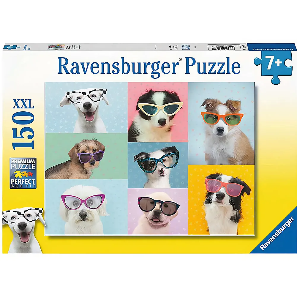 Ravensburger Puzzle Witzige Hunde 150XXL