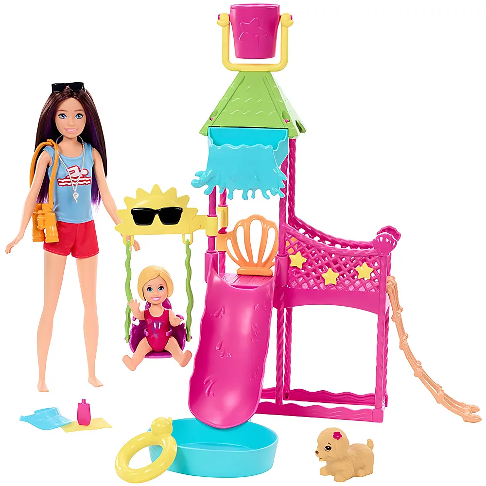 Barbie Skipper Babysitters Inc. Skipper Wasserpark-Aufseherin