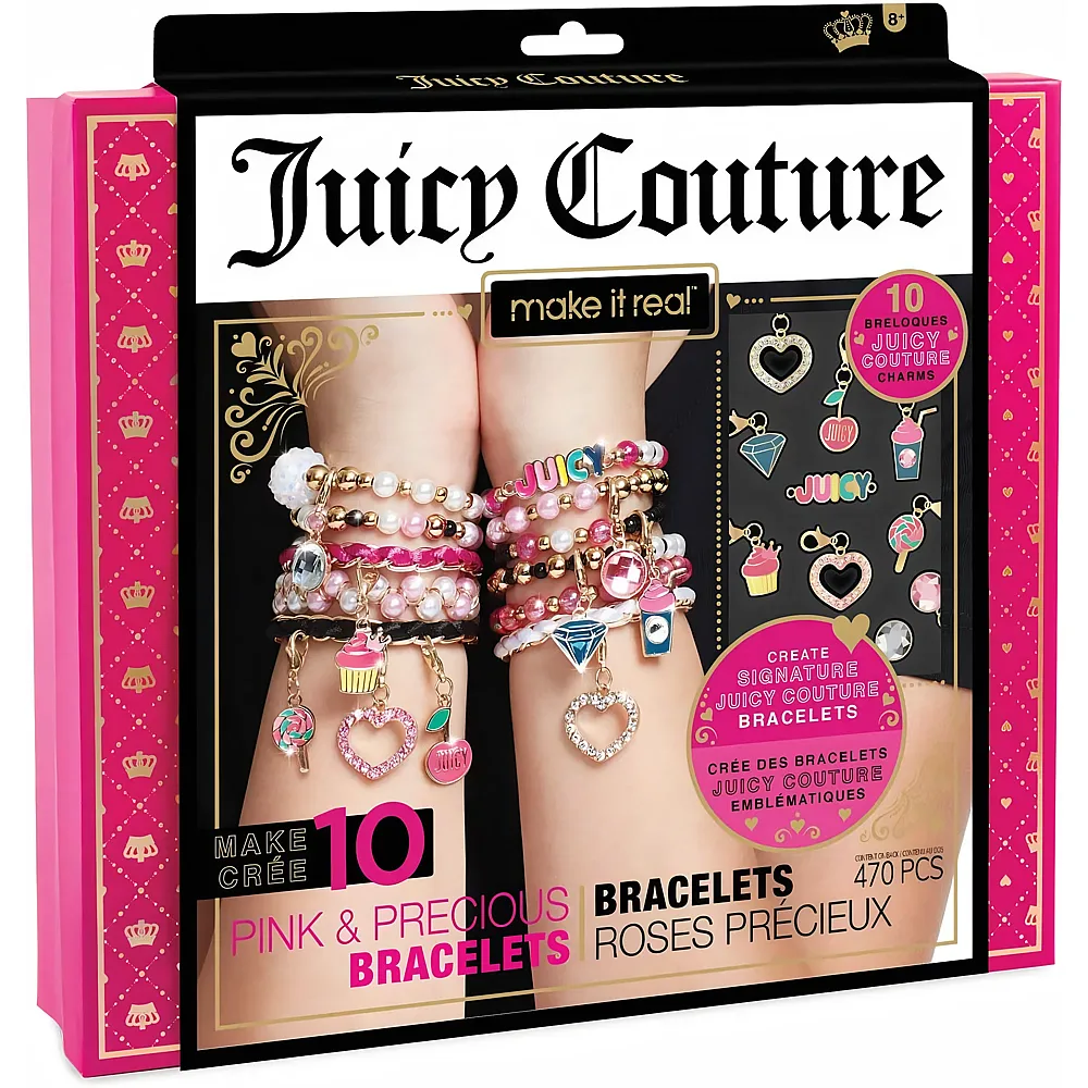 Make It Real JUICY COUTURE XL SCHMUCKSET GLAM PINK