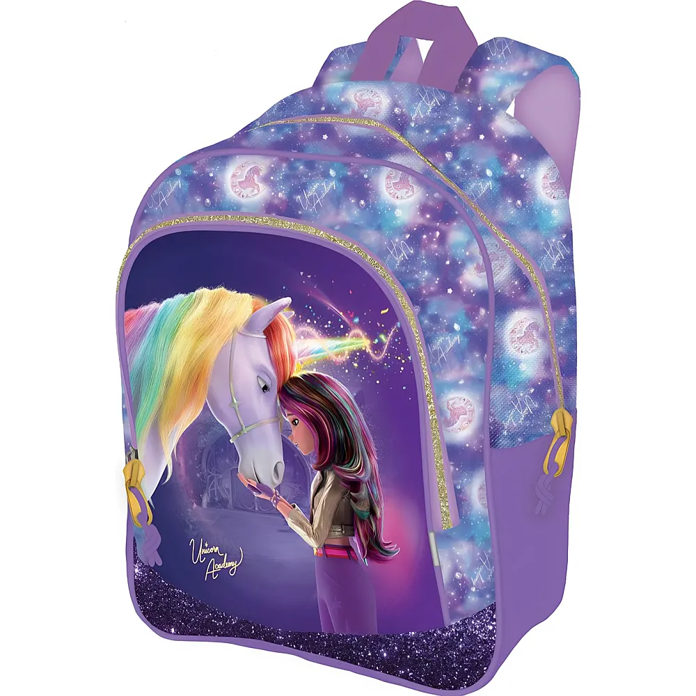 meinspielzeug - Sombo Unicorn Academy Rucksack ca. 10 Liter Volumen