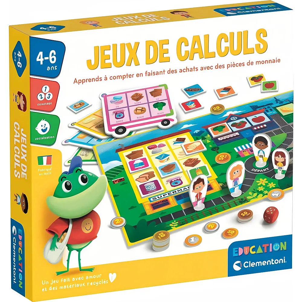 Clementoni Education Jeux de Calculs - Franais