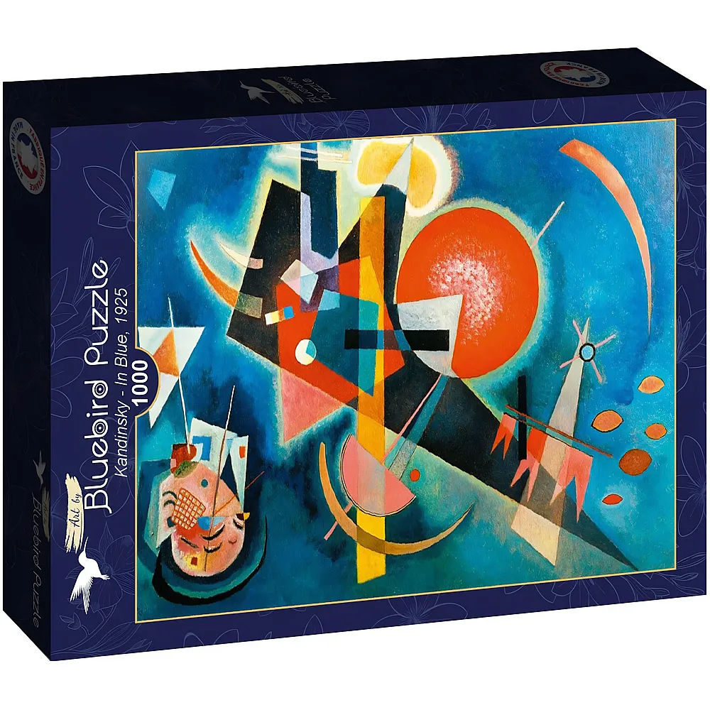 Bluebird Puzzle Vassily Kandinsky In Blue, 1925 1000Teile