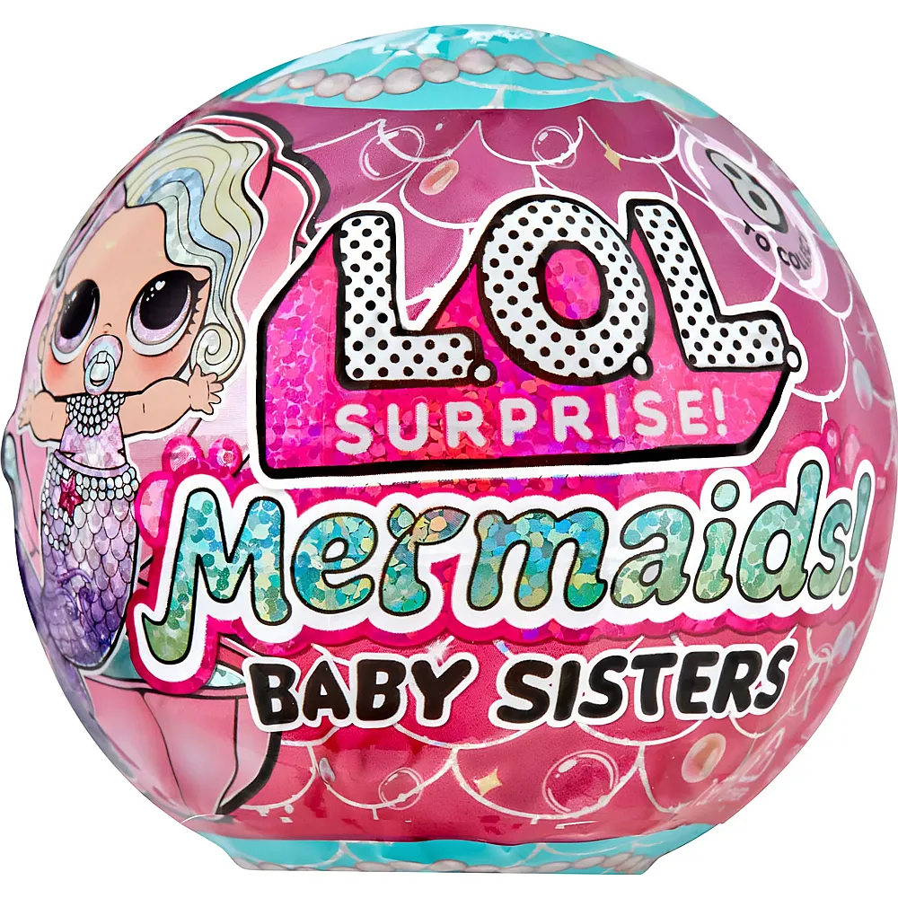 MGA L.O.L. Surprise Mermaids Baby Sisters - Mit Farbwechselnden Schw�nzen