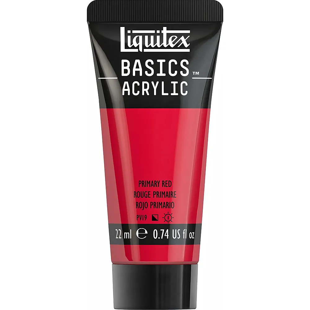 Liquitex Lqx Basics Acrylfarbe 22ml Tube Primrrot
