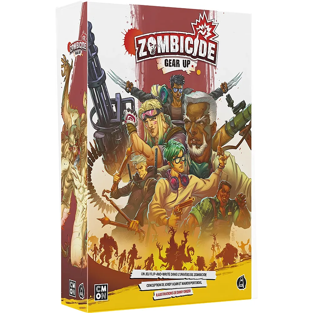 CMON Zombicide Gear Up FR