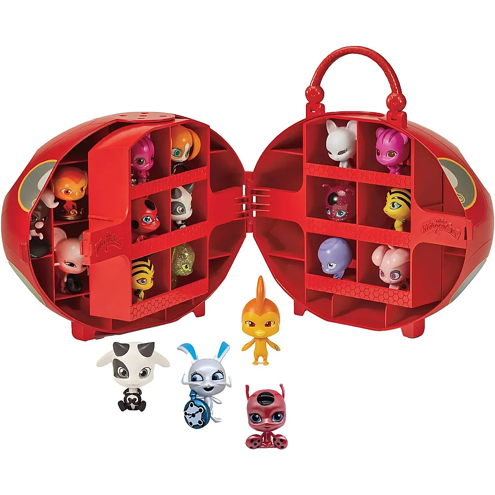 Bandai Miraculous Miracle Box mit 4 Kwamis
