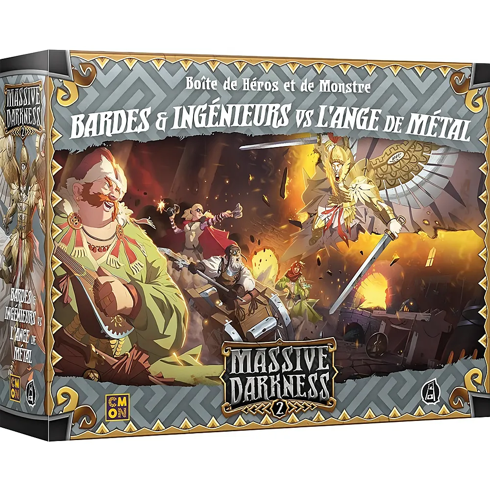 CMON Massive Darkness 2 Ext. Bardes & Ingenieurs VS Anges DU Meta FR