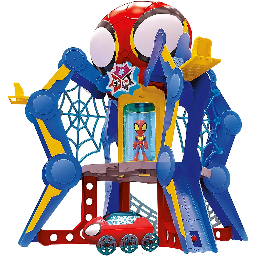 Hasbro Spiderman Web-Spinners Web-Quartier Spielset mit Spidey