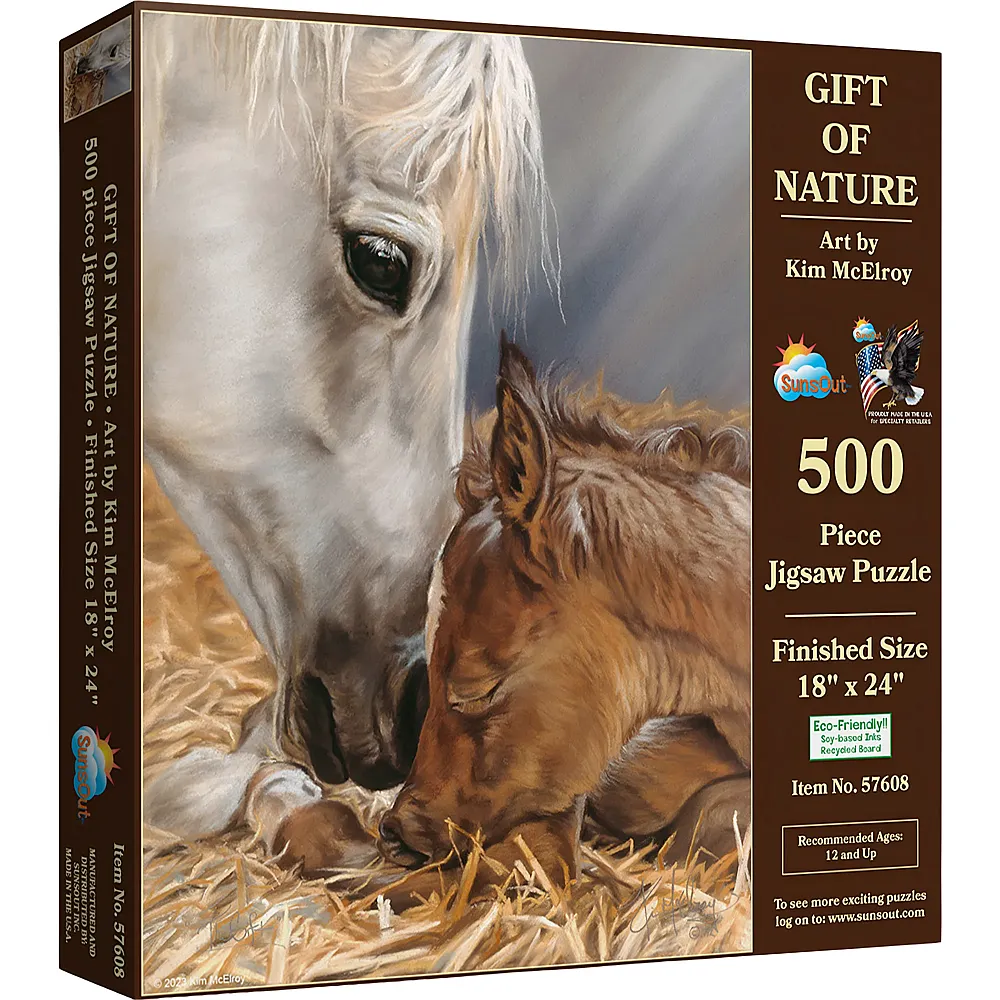 SunsOut Puzzle Kim McElroy Gift of Nature - 500 Teile