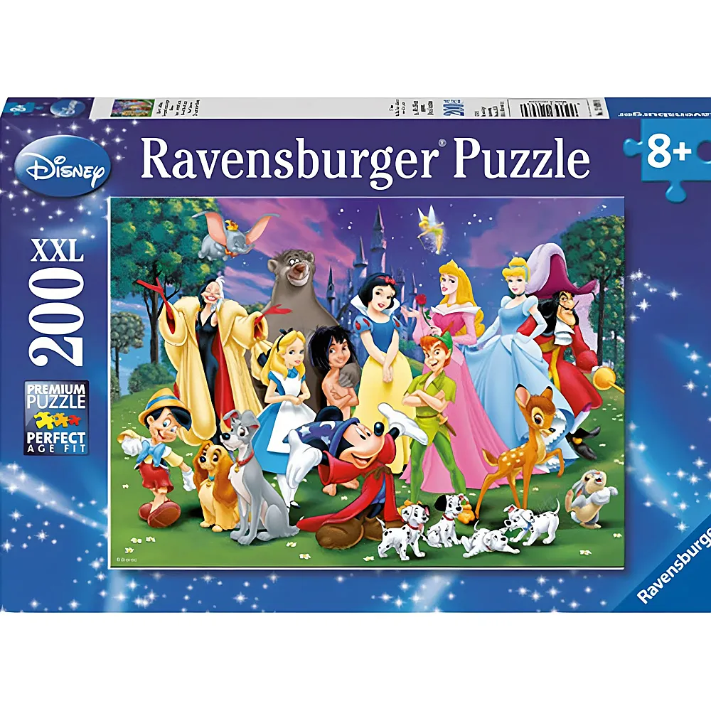Ravensburger Puzzle Disney Lieblinge 200XXL
