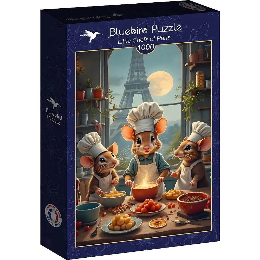 Bluebird Puzzle Kleine Pariser K�che 1000Teile