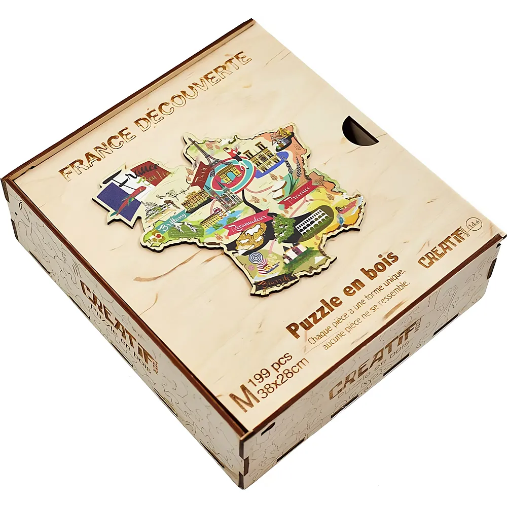 Harmandi Puzzle Creatif Frankreich - 199 Teile